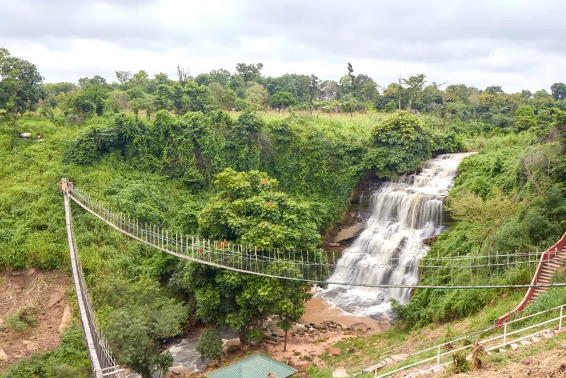 The third stage of Kintampo Waterfalls