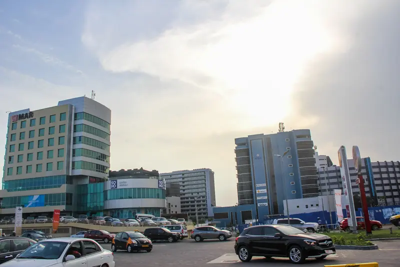 The Accra skyline