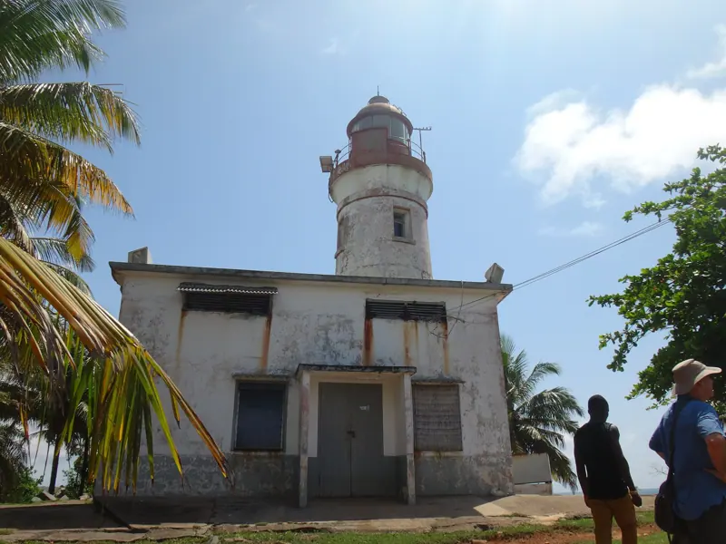 The lighthouse at Cape Three Points