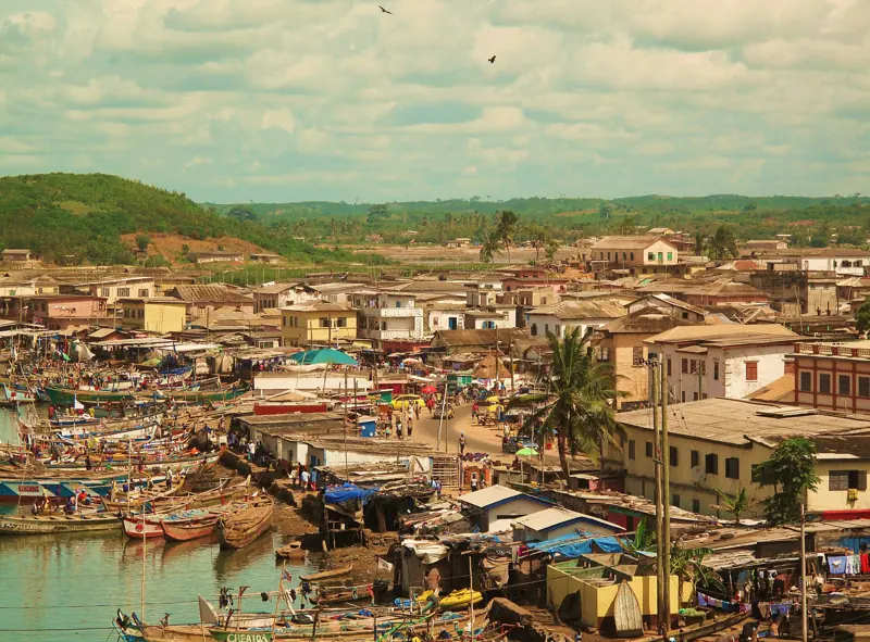 Elmina harbour
