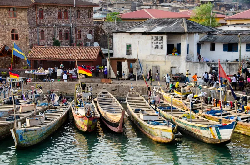 Elmina harbour