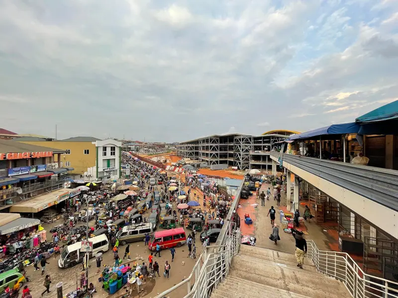 Kejetia Market from above