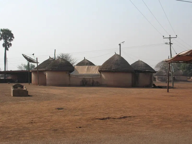 A traditional house in Yendi