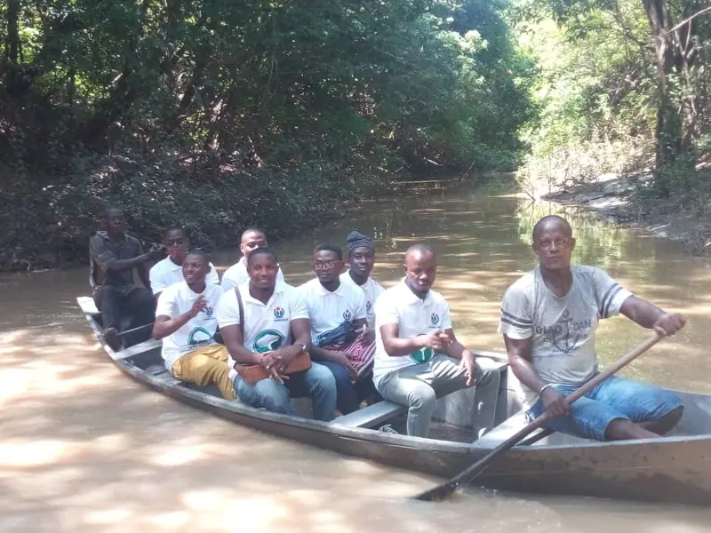 Canoeing at Mognori Eco Village