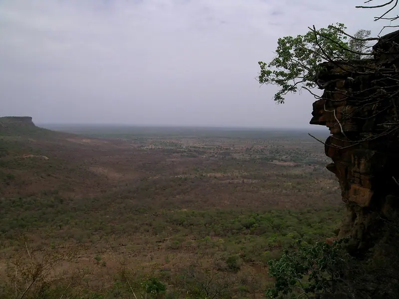 The cliffs at Nakpanduri