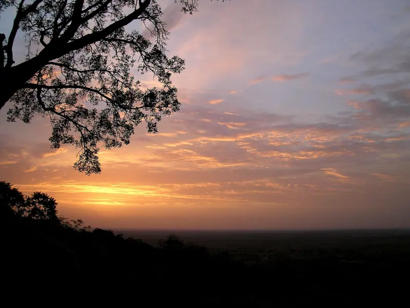 Sunset near Nakpanduri