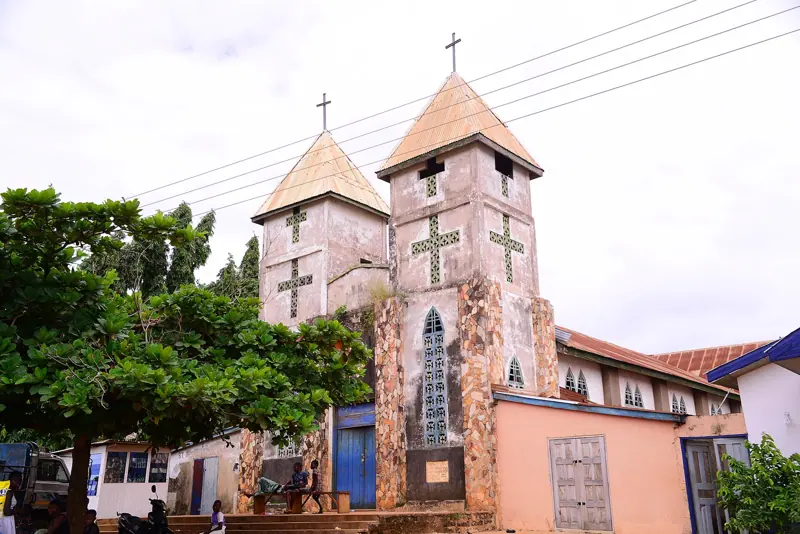 A 1960 Presbyterian church on the Techiman road