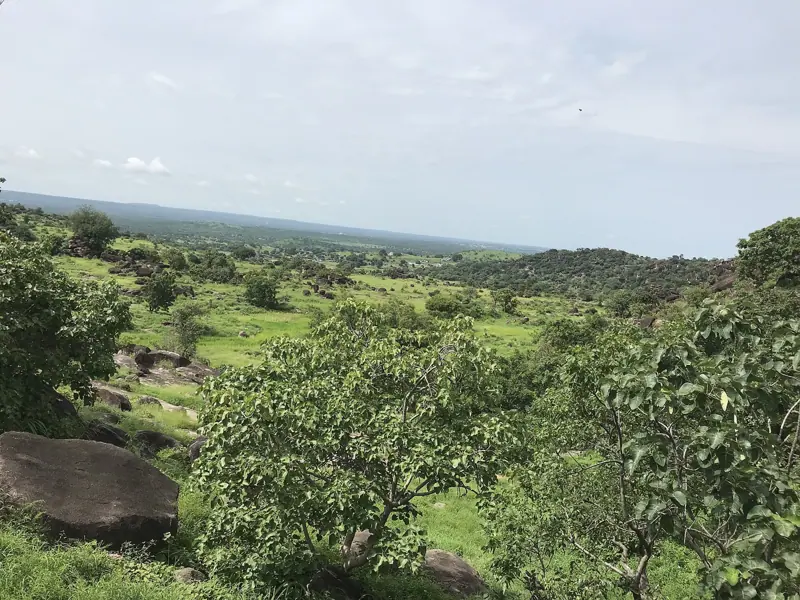 Boulders in the Tongo Hills