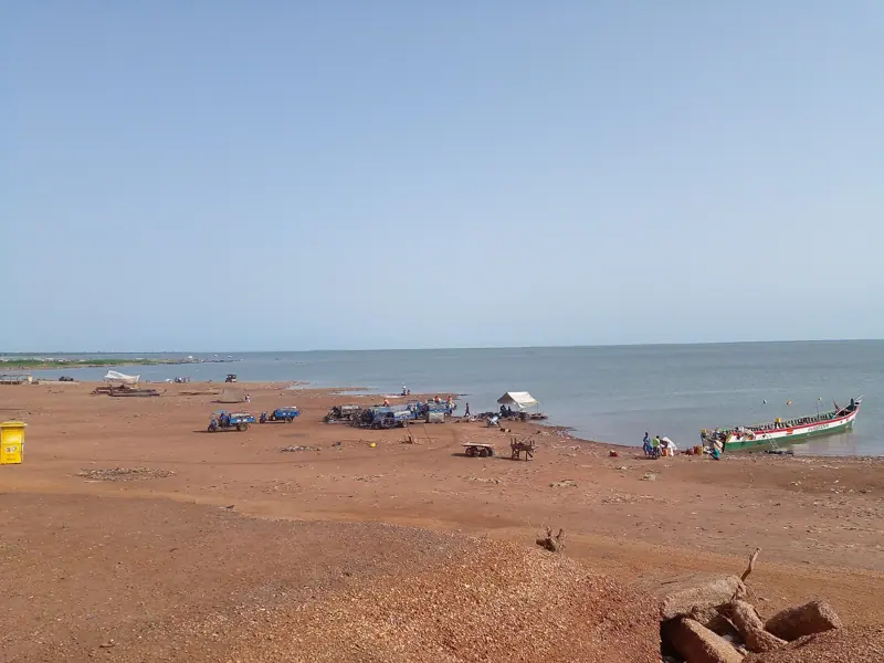 Lake Volta at Yeji